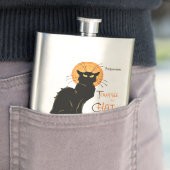 Steinlen Black Cat Classic Frans kunstwerk Flacon (Voorbeeld)