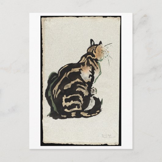 Steinlen Briefkaart (Voorkant)