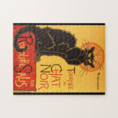 Steinlen: Chat Noir Legpuzzel (Horizontaal)