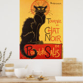 Steinlen: Chat Noir Poster (Keuken)