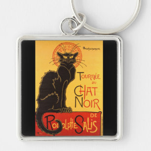Steinlen: Chat Noir Sleutelhanger