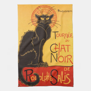 Steinlen: Chat Noir Theedoek