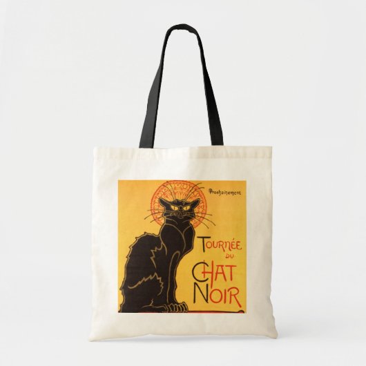 Steinlen: Chat Noir Tote Bag (Voorkant)