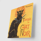 Steinlen: Chat Noir Vierkante Klok (Hoek)