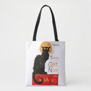 Steinlen Zwarte Kat Klassieke Franse Chat Noir Pos Draagtas