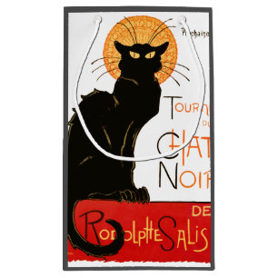 Steinlen Zwarte Kat Klassieke Franse Chat Noir Pos Klein Cadeauzakje