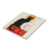 Steinlen Zwarte Kat Klassieke Franse Chat Noir Pos Tegeltje (Zijkant)
