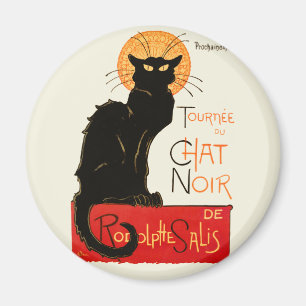Steinlen Zwarte Kat Klassieke Kunst Magneet