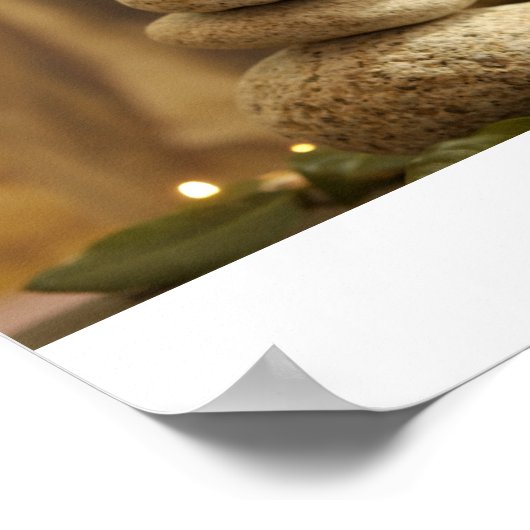 Steinpyramide Poster (Hoek)