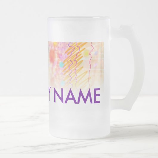 Steins de bière, tasses givrées - juste couleur (Droit)