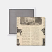 Steinway en Sons, pianoproducenten Magneet (Voorkant / Achterkant)