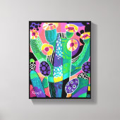 stekelige Pop Canvas Afdruk (Voorkant)