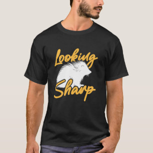 Stekelvarken Kijkt Scherp Grappige Stekelvarkens T-shirt