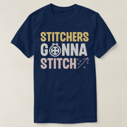 Stekers gaan hechten t-shirt (Design voorkant)
