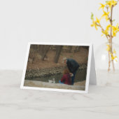 Stel dat eend voert in het San Vicente-park Kaart (Gele Bloem)