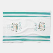 Stel je de mogelijkheden voor dat Tea Puns geperso Theedoek (Horizontaal)