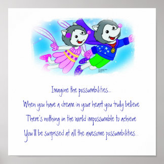 "Stel je de mogelijkheden voor" Poster