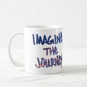 Stel je de Mok van de reiskoffie voor