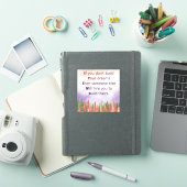 Stel je dromen samen sticker (iPad Cover)