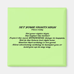 Stel je hooglichten in magneet