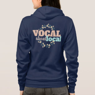 Stel je Stem voor Lokale Bloemen Hoodie