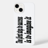 Stel je succes Motivatie offerte Case-Mate iPhone Case (Achterkant)