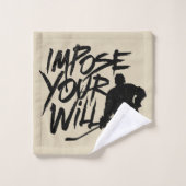 Stel je testament op (hockey) bad handdoek (Wasdoekje)