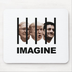 Stel je Trump, McConnell en Ryan Behind Bars voor Muismat