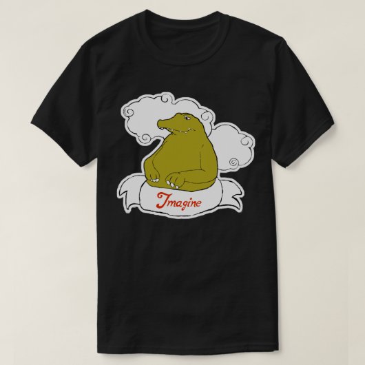 Stel je voor B W T-shirt (Design voorkant)