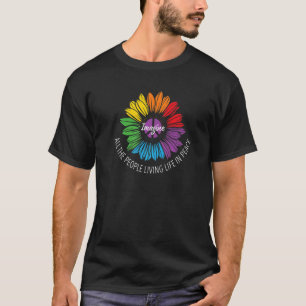 Stel je voor dat alle mensen die leven in vredesna t-shirt