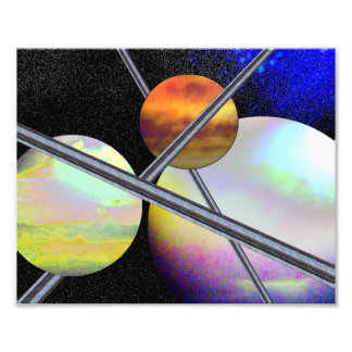 Stel je voor dat de foto op Worlds wordt afgedrukt Afdruk