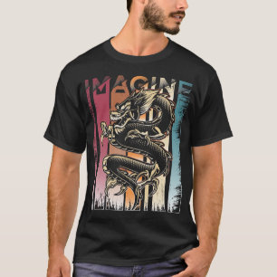 Stel je voor dat je een  Retro Cool Art T-Shirt