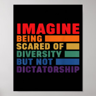 Stel je voor dat je leider bent van diversiteit ma poster
