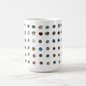 Stel je voor dat je op White Agates inneemt Koffiemok (Center)