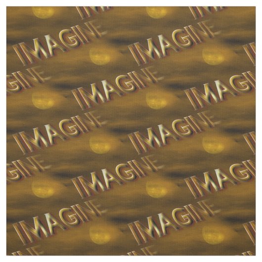 Stel je voor: Fantasy Moon Inspirerend Pattern Stof (Swatch)