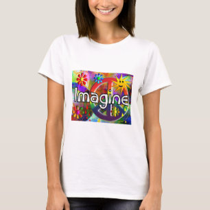 "Stel je voor" Psychadelic 70's Gifts T-shirt