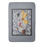 Stel je voor: Strawberry Fields Central Park NYC f Badmat (Voorkant Verticaal)