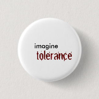 stel je voor , tolerantie ronde button 3,2 cm
