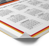 Stel je Vrede Foto 2024 Agenda Afdrukbaar of Poster (Hoek)