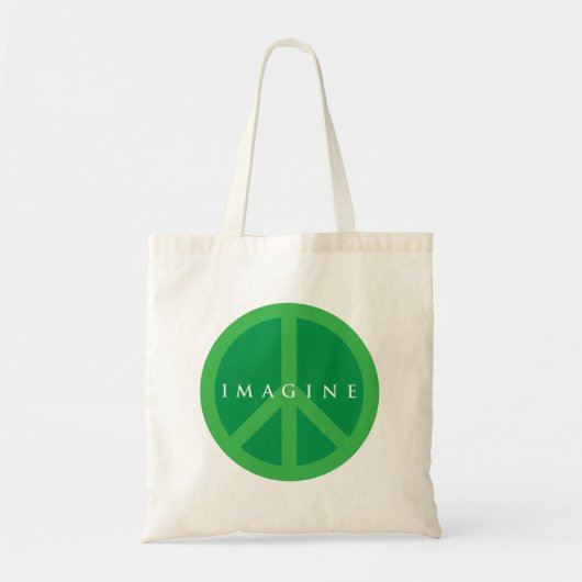 Stel je vrede voor tote bag (Voorkant)