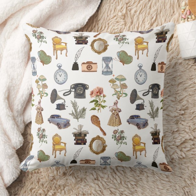 Stel prachtige oude  items kussen (Deken)