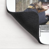 Stel uw lichtmousepad in muismat (Hoek)