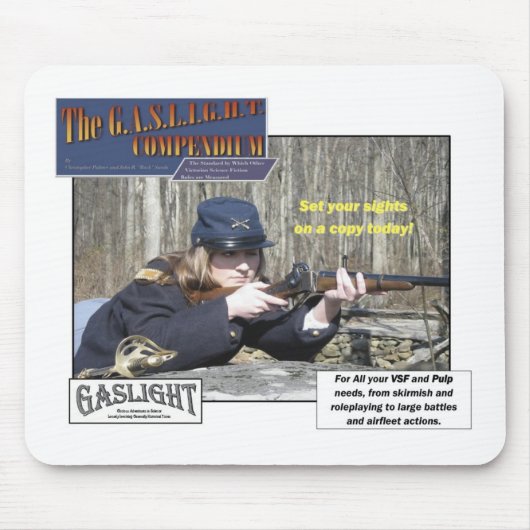 Stel uw lichtmousepad in muismat (Voorkant)