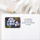 STEL VERGEET-ME-NOTS FLORAL ETIKET (Insitu)