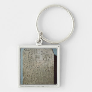 Stela die de begrafenis van de Apis herdenkt Sleutelhanger