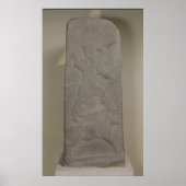 Stele die de storm-god Adad schilderen Poster (Voorkant)