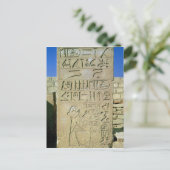 Stele van het Oude Koninkrijk van Unas Briefkaart (Staand voorkant)