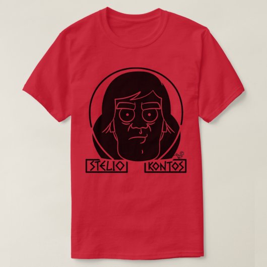 Stelio Kontos blk van Tais T-shirt (Design voorkant)