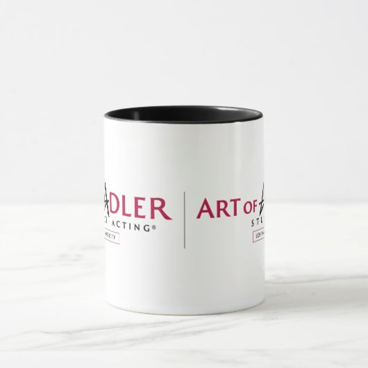 Stella Adler & AOA Double Logo Mug (Centre)