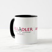 Stella Adler & AOA Double Logo Mug (Devant gauche)